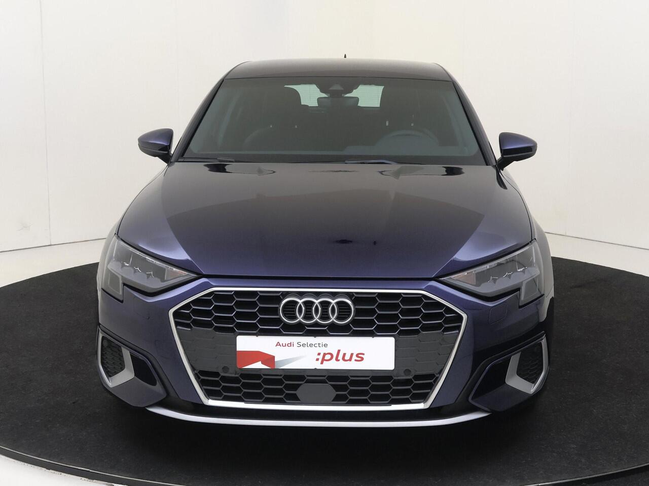 Audi A3 SPORTBACK 40 TFSI e Advanced edition | SoH 100% | Virtual cockpit Plus | Parkeerassistent | Lederen bekleding | Navigatie Plus | Stoelverwarming | CarPlay | Parkeersensoren |