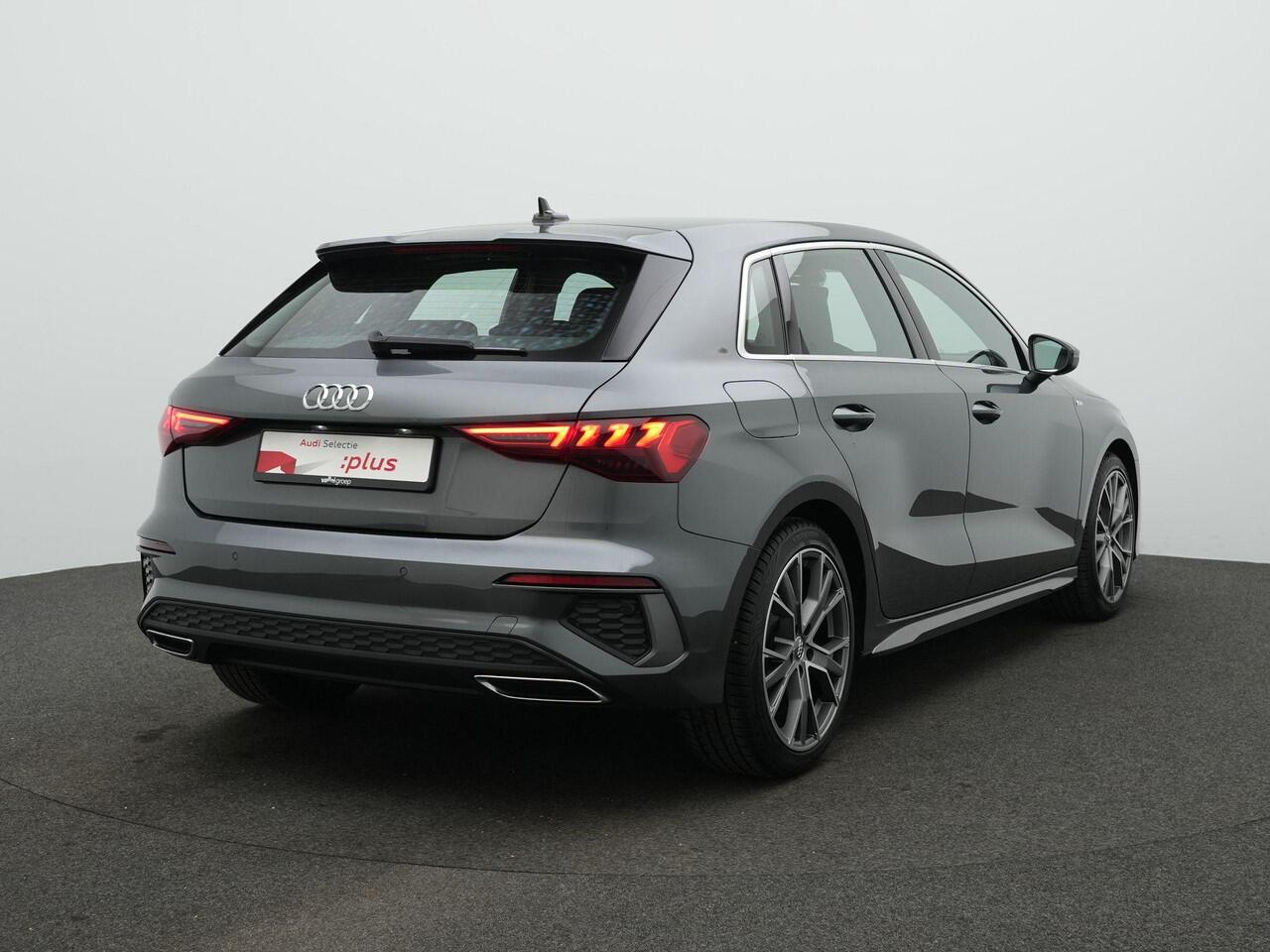 Audi A3 SPORTBACK 35 TFSI 150 pk S-Tronic S-Line | S-Line | Cruise Control | Sportonderstel | Verlengde fabrieksgarantie
