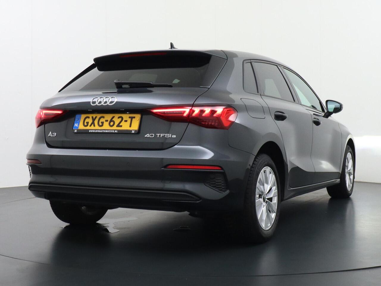 Audi A3 SPORTBACK 40 TFSI e Edition PLUG-IN Hybride 204 PK | Stoelverwarming | Drive Select | Navi | Apple CarPlay | Adaptive Cruise | Rijklaar geleverd met 12 mnd BOVAG garantie