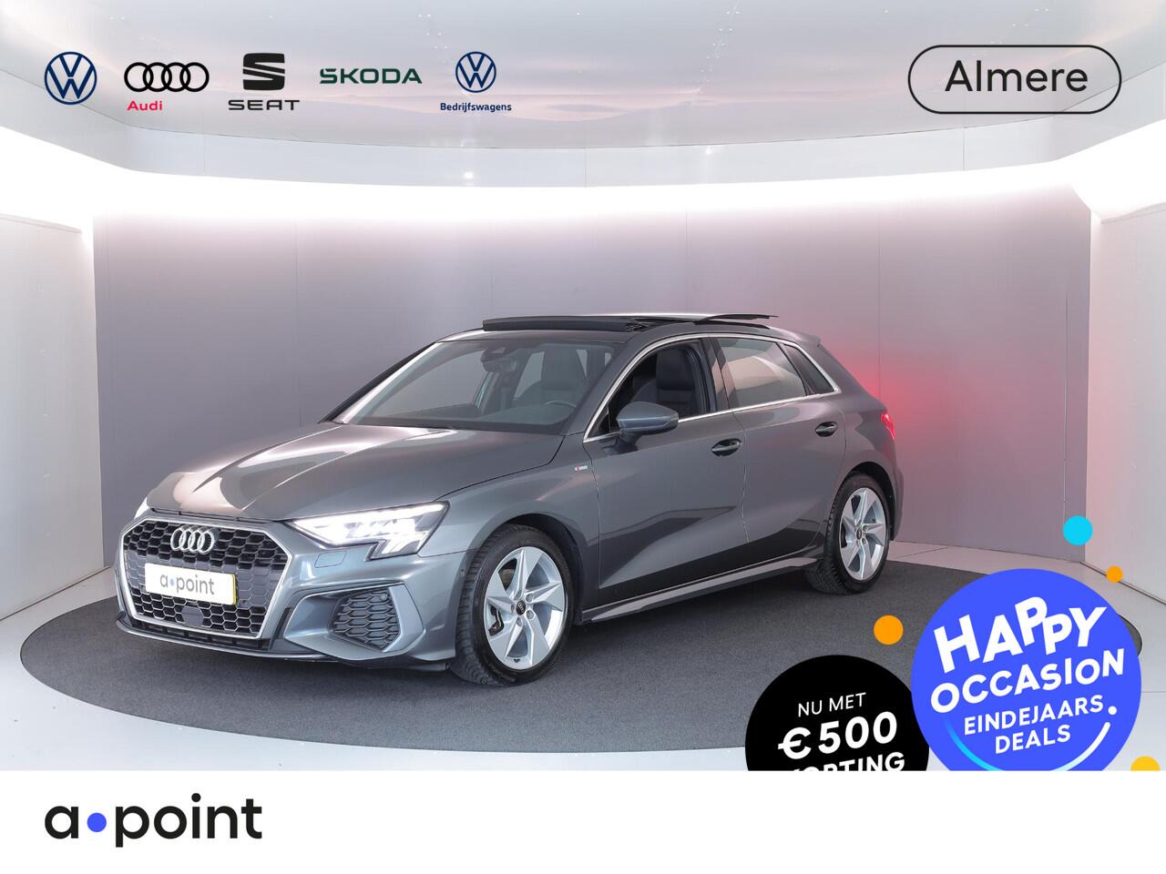 Audi A3 SPORTBACK 30 TFSI S edition 110 pk S-tronic | Navigatie | Panoramadak | Parkeersensoren (Park assist) | S-Line |
