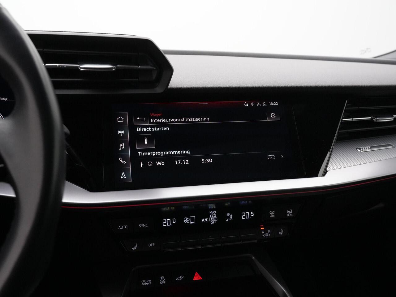 Audi A3 SPORTBACK 45 TFSI e 245 pk S-tronic Advanced edition / S-Line | Panoramadak | Achteruitrijcamera | Stoelverwarming | Navigatie