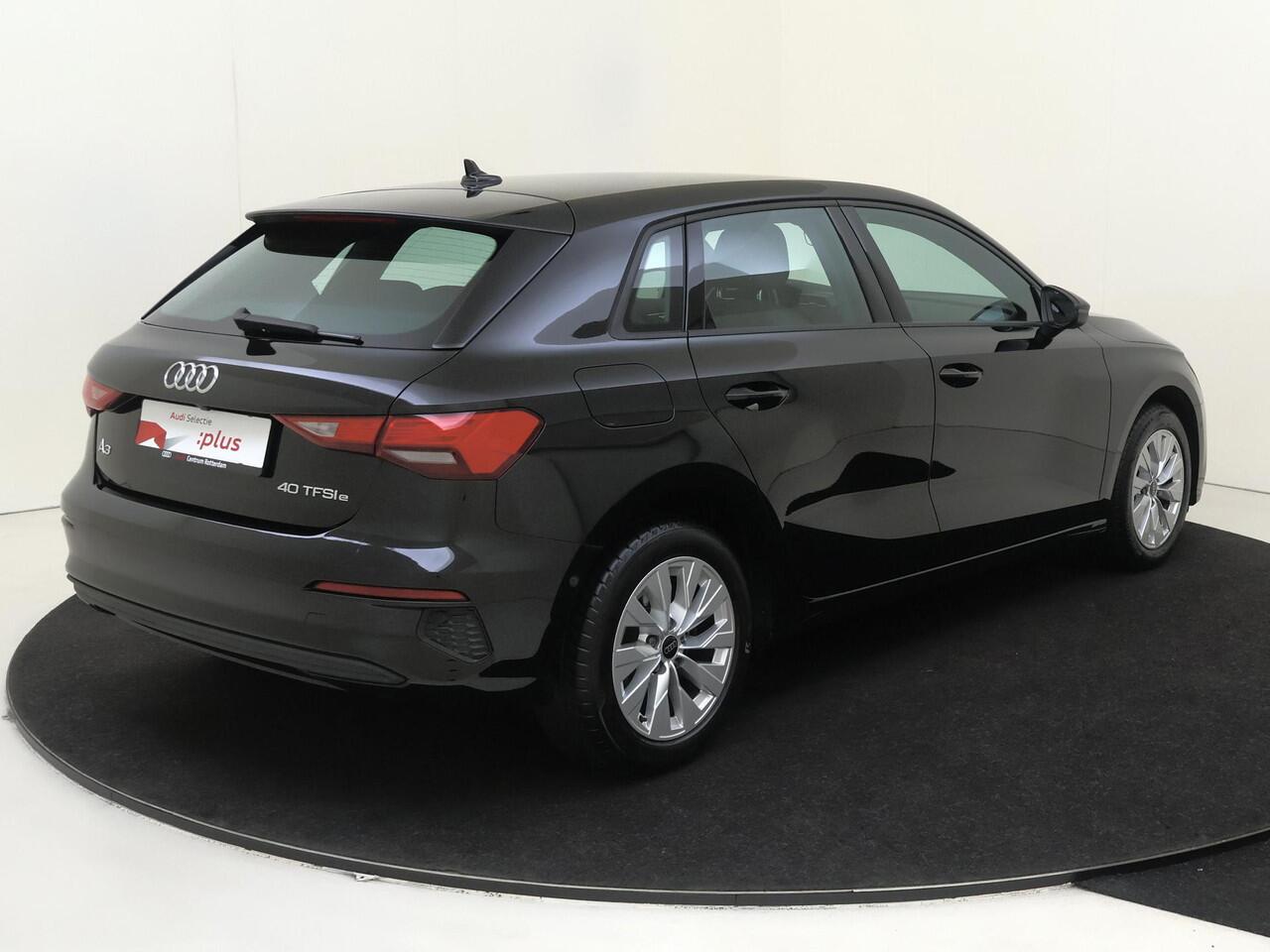 Audi A3 SPORTBACK 40 TFSI e Advanced edition | SoH 100% | Virtual cockpit Plus | Parkeerassistent | Achteruitrijcamera | Navigatie Plus | Lederen bekleding | Stoelverwarming | CarPlay |