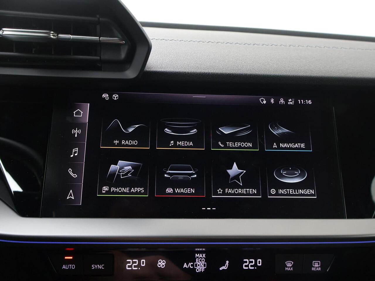 Audi A3 SPORTBACK 30 TFSI S edition | 110 PK | Voorstoelen verwarmd | LED verlichting | Climate control | Cruise control |