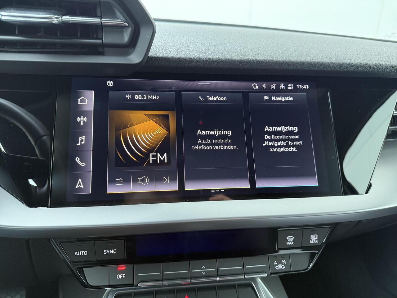 Audi A3 SPORTBACK 30 TFSI Pro Line | 110 PK | Automaat | Cruise control | Lane Assist | Apple Carplay/Android Auto |