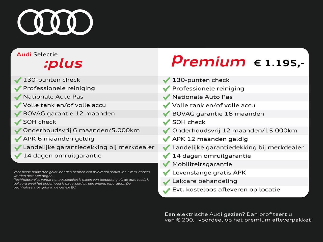 Audi A3 SPORTBACK 40 TFSI S edition | SoH 96% | Parkeersensoren | Cruise Control | CarPlay | Navigatie | Audi virtual cockpit | Stoelverwarming |