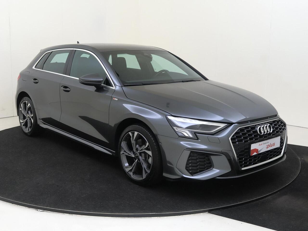 Audi A3 SPORTBACK 40 TFSI S edition | SoH 96% | Parkeersensoren | Cruise Control | CarPlay | Navigatie | Audi virtual cockpit | Stoelverwarming |