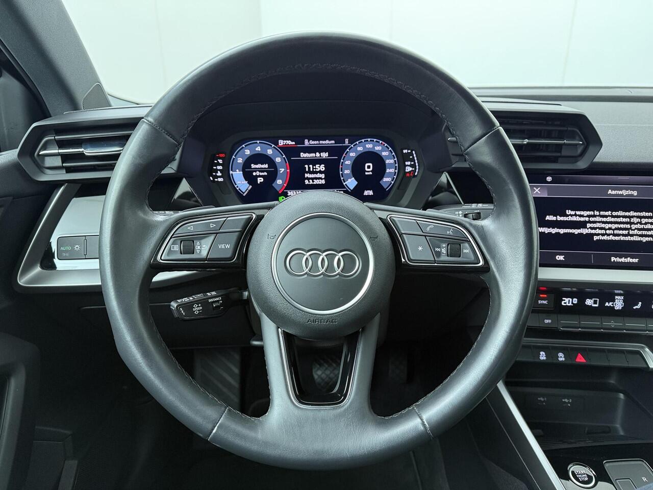 Audi A3 SPORTBACK 30 TFSI Pro Line | 110 PK | Automaat | Cruise control | Apple Carplay/Android Auto | Climate control |