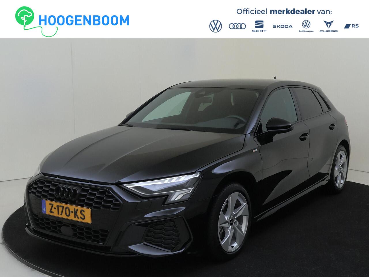 Audi A3 SPORTBACK 35 TFSI S edition | Trekhaak | Full LED verlichting | Navigatie Plus | Optiek zwart Plus | Adaptieve cruise control | CarPlay | Draadloze telefoonlader |
