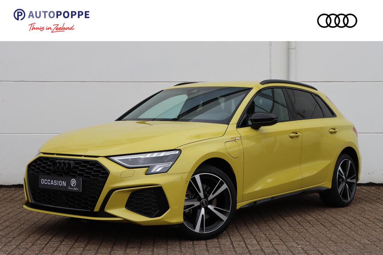 Audi A3 SPORTBACK 40 TFSI e S Edition 204pk S-Tronic l Zwart Optiek Plus