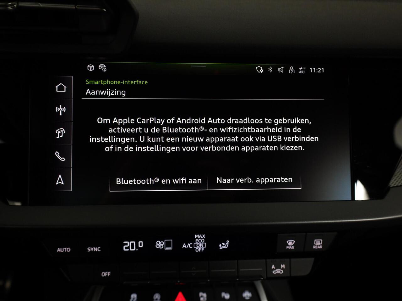 Audi A3 SPORTBACK 30 TFSI S edition 116 pk S-tronic | Verlengde garantie | Navigatie | Parkeersensoren (Park assist) | Achteruitrijcamera | Adaptieve cruise control | S-Line |