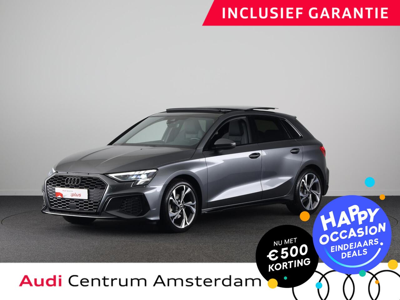 Audi A3 SPORTBACK 35 TFSI S edition 150pk| Panoramadak | 18 inch Lichtmetalen velgen | Apple carplay-/ Android auto | Stoelverwarming