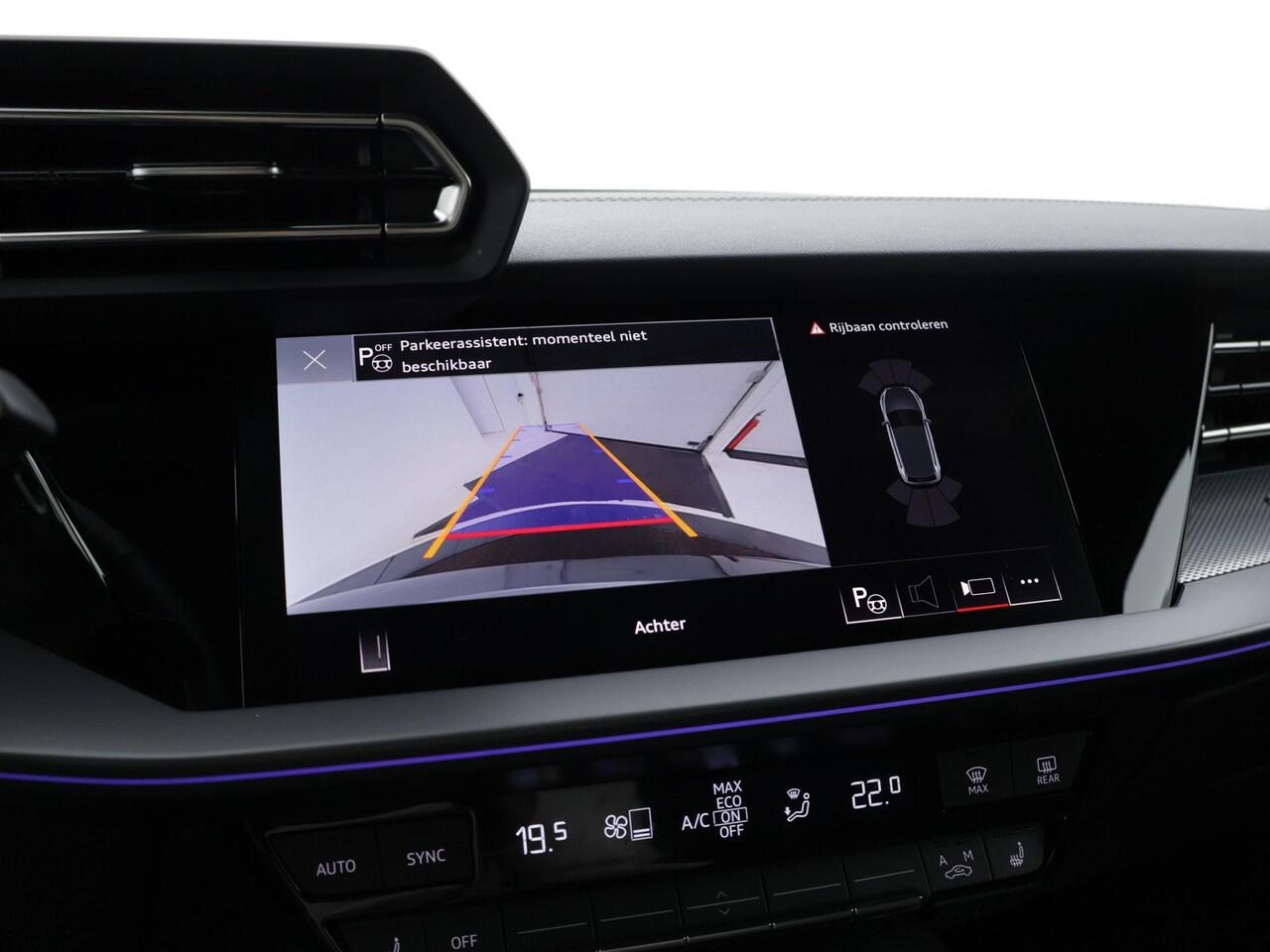 Audi A3 SPORTBACK 35 TFSI 150pk S-tronic S edition · Sonos Audio · Camera · Apple/Android Car Play · Adaptive Cruise Control · Sfeerverlichting · Afgevlakt Stuurwiel · 18'' Inch · Garantie t/m 29-10-2028 of 100.000km