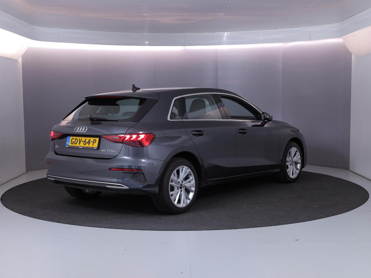 Audi A3 SPORTBACK 40 TFSI e Advanced edition 204pk | Navigatie | Verwarmbare voorstoelen | Verlengde garantie | 17 inch lichtmetalen velgen