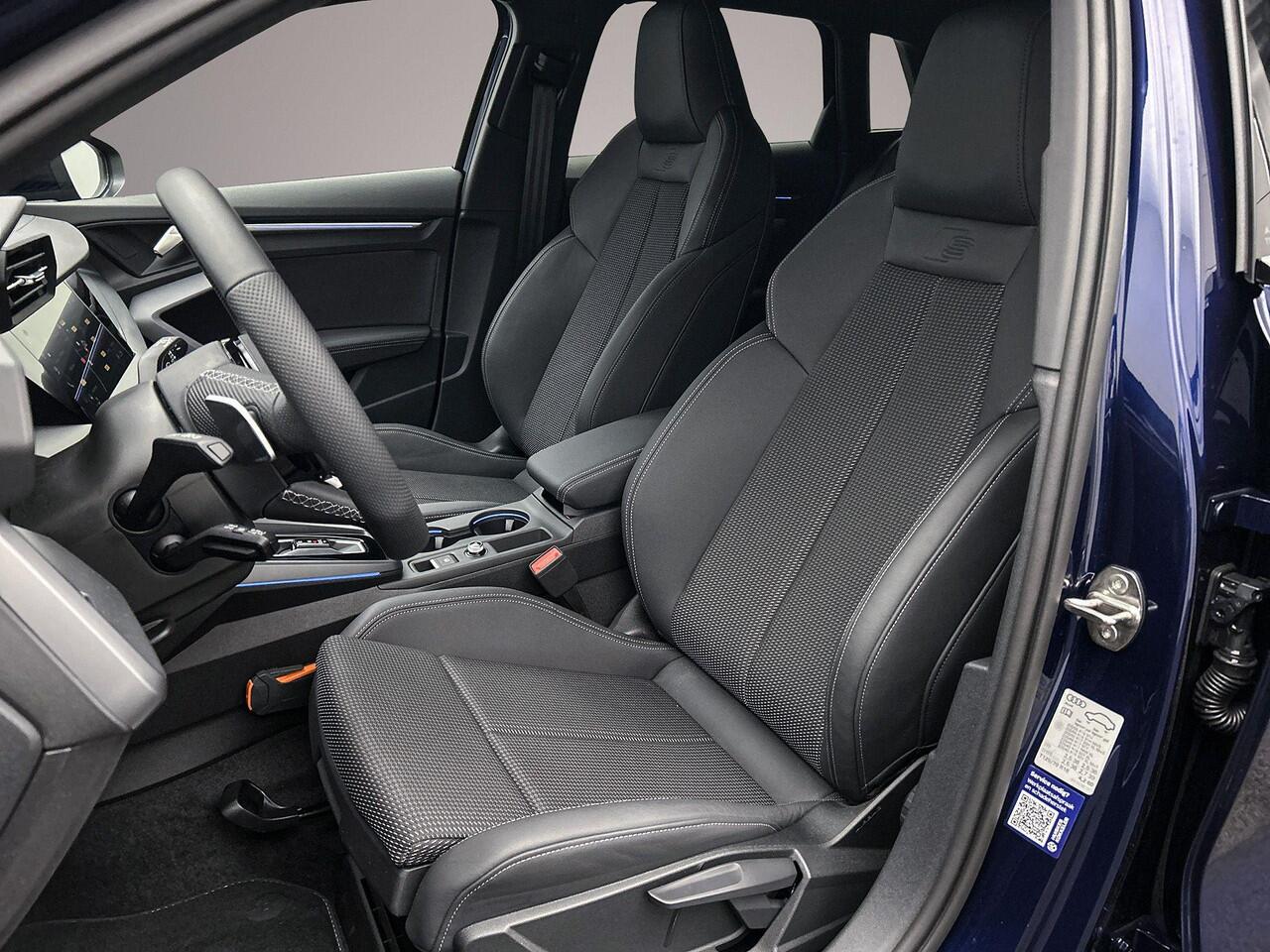 Audi A3 SPORTBACK 30 TFSI 110PK S edition | 18-Inch | Lichtpakket Plus | Adaptive-Cruise | Achterruitrijcamera | Zwart-Optiek