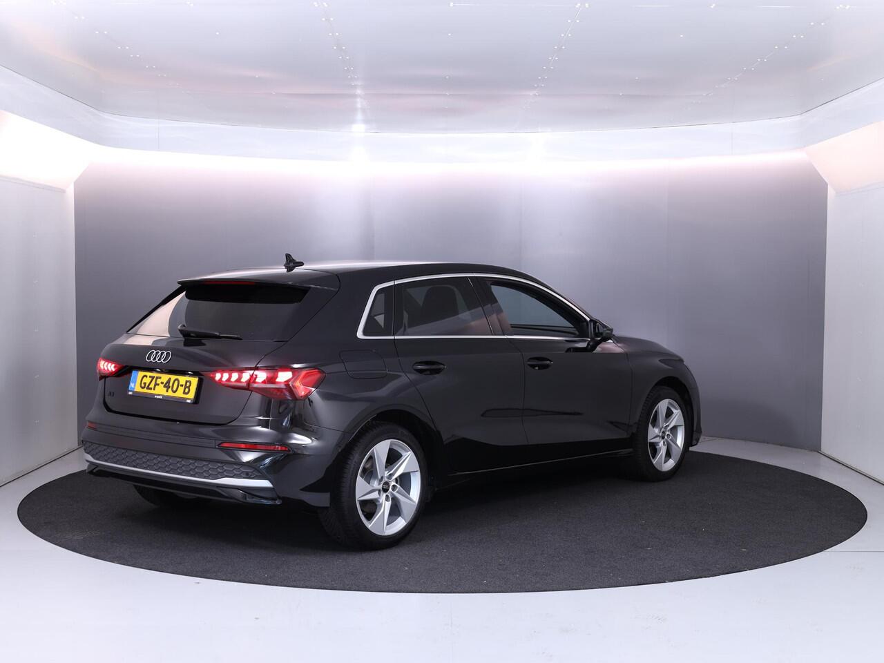 Audi A3 SPORTBACK 35 TFSI Advanced edition 150 pk S-tronic | Verlengde garantie | Navigatie | Parkeersensoren (Park assist) | Achteruitrijcamera | Adaptieve cruise control |