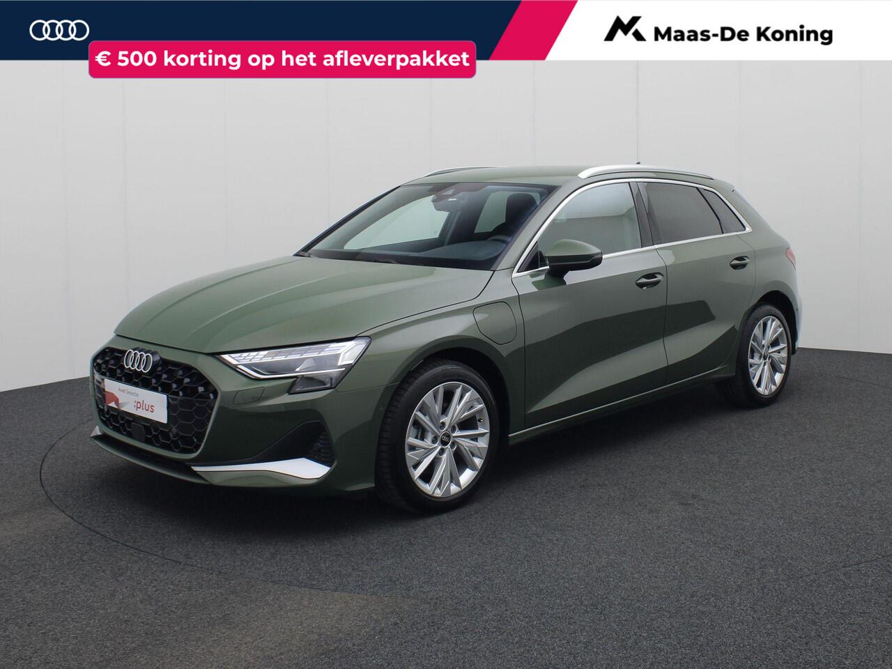 Audi A3 SPORTBACK 40 TFSIe 150kW/204PK Advanced edition · Navigatie · Adaptive Cruise Control · Camera + Parkeersensoren · Elektrische stoelverstelling · Garantie t/ 06-04-2030 of 100.000km