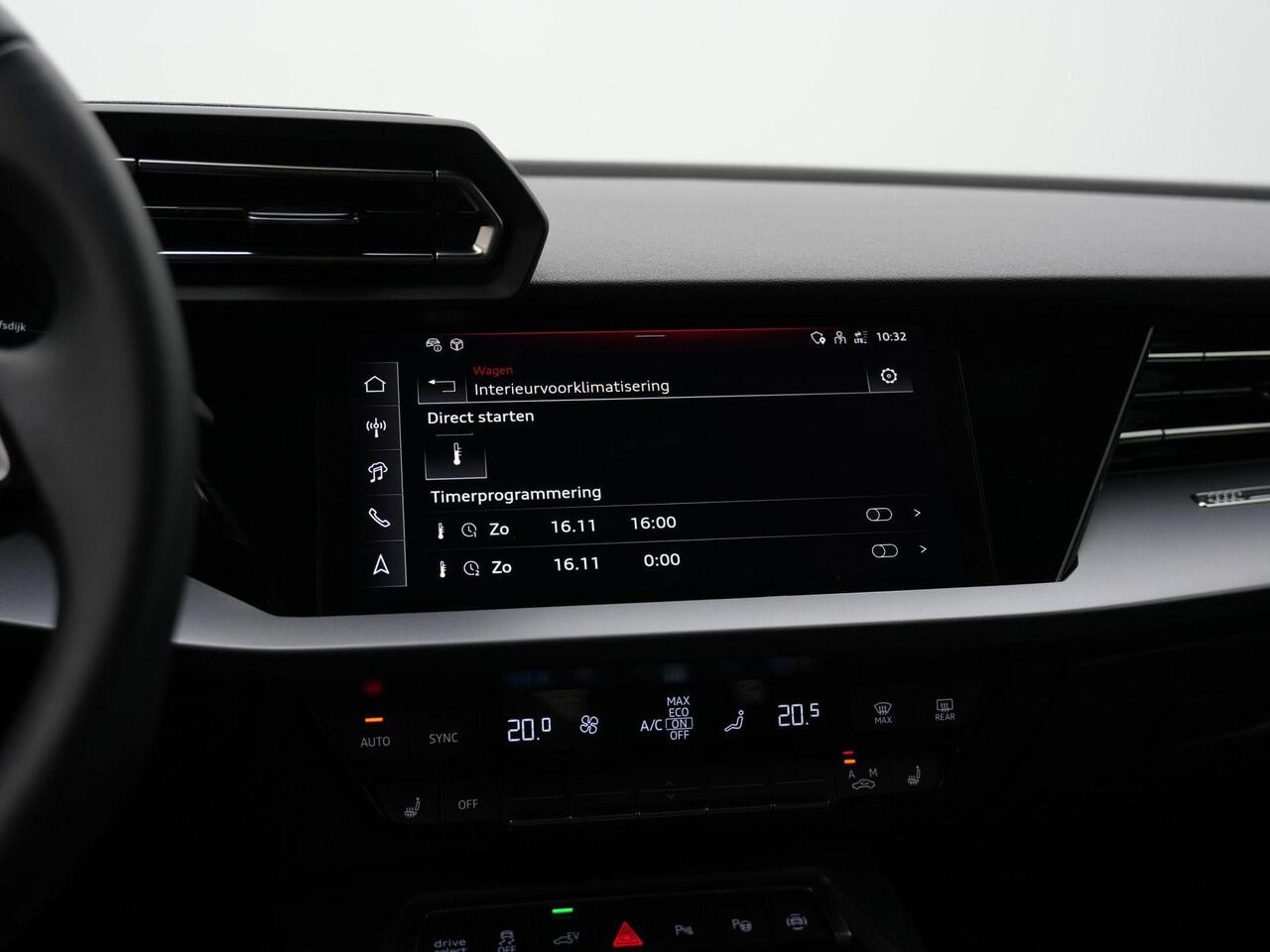 Audi A3 SPORTBACK 40 TFSI e 204 pk S-tronic Advanced edition | Navigatie | Stoelverwarming | Parkeersensoren voor/achter