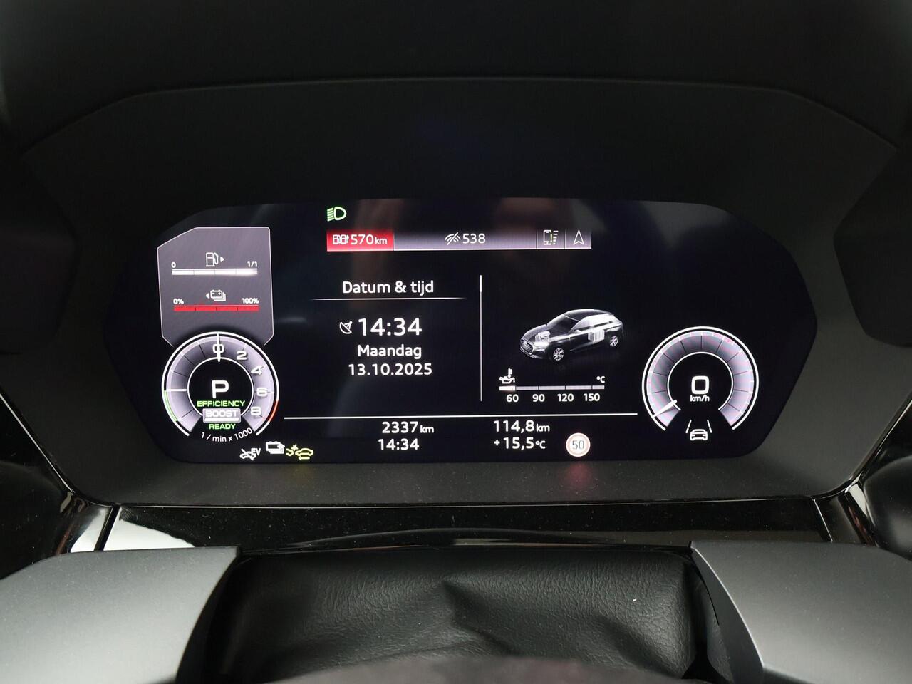 Audi A3 SPORTBACK 40 TFSI e S edition 204 pk S-tronic | Panoramadak | Adaptieve Cruise Control | Sfeerverlichting | Camera | Inklapbare spiegels | Stoelverwarming |