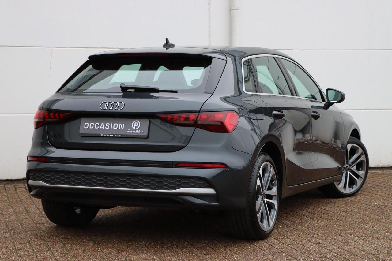 Audi A3 SPORTBACK 40 TFSI e Advanced edition 204pk | ACC | Stoelverwarming | Camera | CarPlay | Park assist
