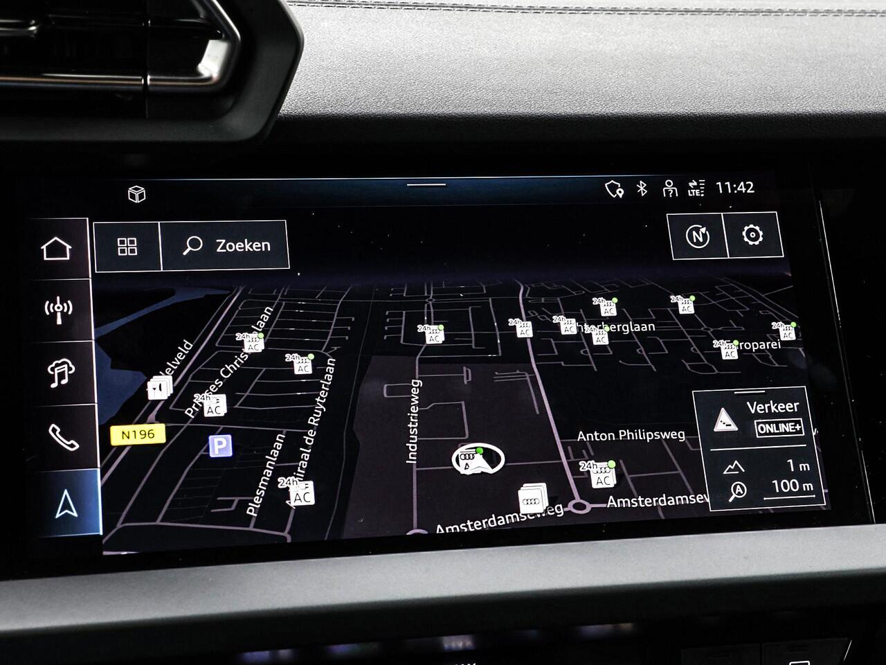 Audi A3 SPORTBACK 40 TFSIe S-tronic 204pk S Edition · Camera · Parkeerassistent · Zwart Optiek Pakket Plus · ACC · Stoelverwarming · Apple/Android Car Play · Garantie t/m 23-06-2029 of 100.000km