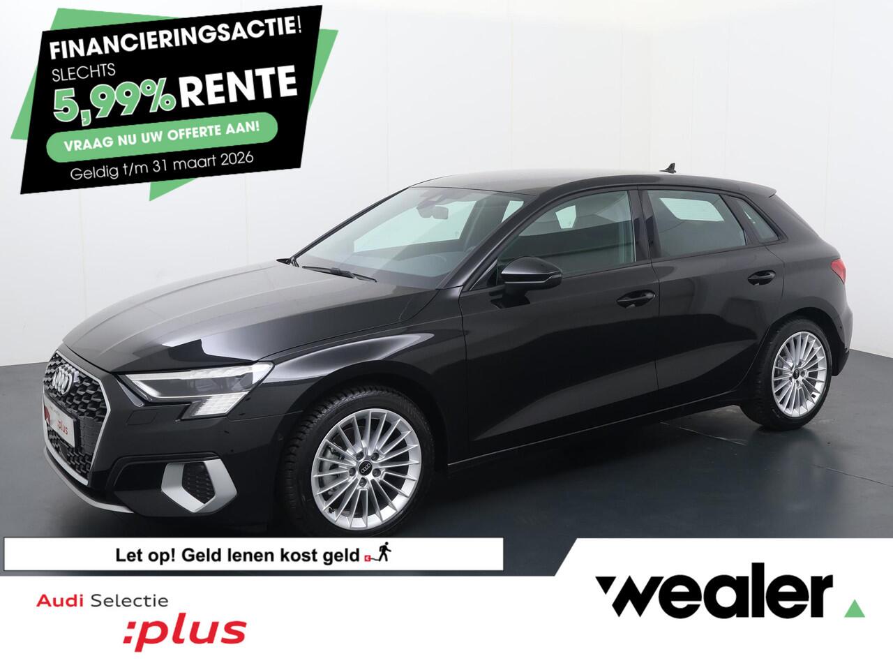 Audi A3 SPORTBACK 35 TFSI Advanced edition | 150 PK | Automaat | LED verlichting | Elek. bedienbare achterklep | Verwarmde voorstoelen |