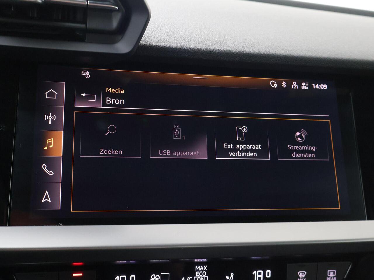 Audi A3 SPORTBACK 35 TFSI Advanced edition | 150 PK | Automaat | LED verlichting | Elek. bedienbare achterklep | Verwarmde voorstoelen |