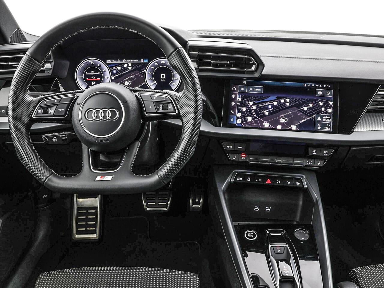 Audi A3 SPORTBACK 40 TFSIe 204pk S-tronic S edition · Camera · Apple/Android Car Play · Navigatie · Stoelverwarming · P-Sensoren · 18'' Inch · Garantie t/m 06-05-2029 of 100.000km