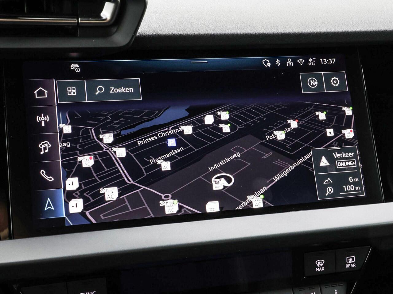 Audi A3 SPORTBACK 40 TFSIe 204pk S-tronic S edition · Camera · Apple/Android Car Play · Navigatie · Stoelverwarming · P-Sensoren · 18'' Inch · Garantie t/m 06-05-2029 of 100.000km