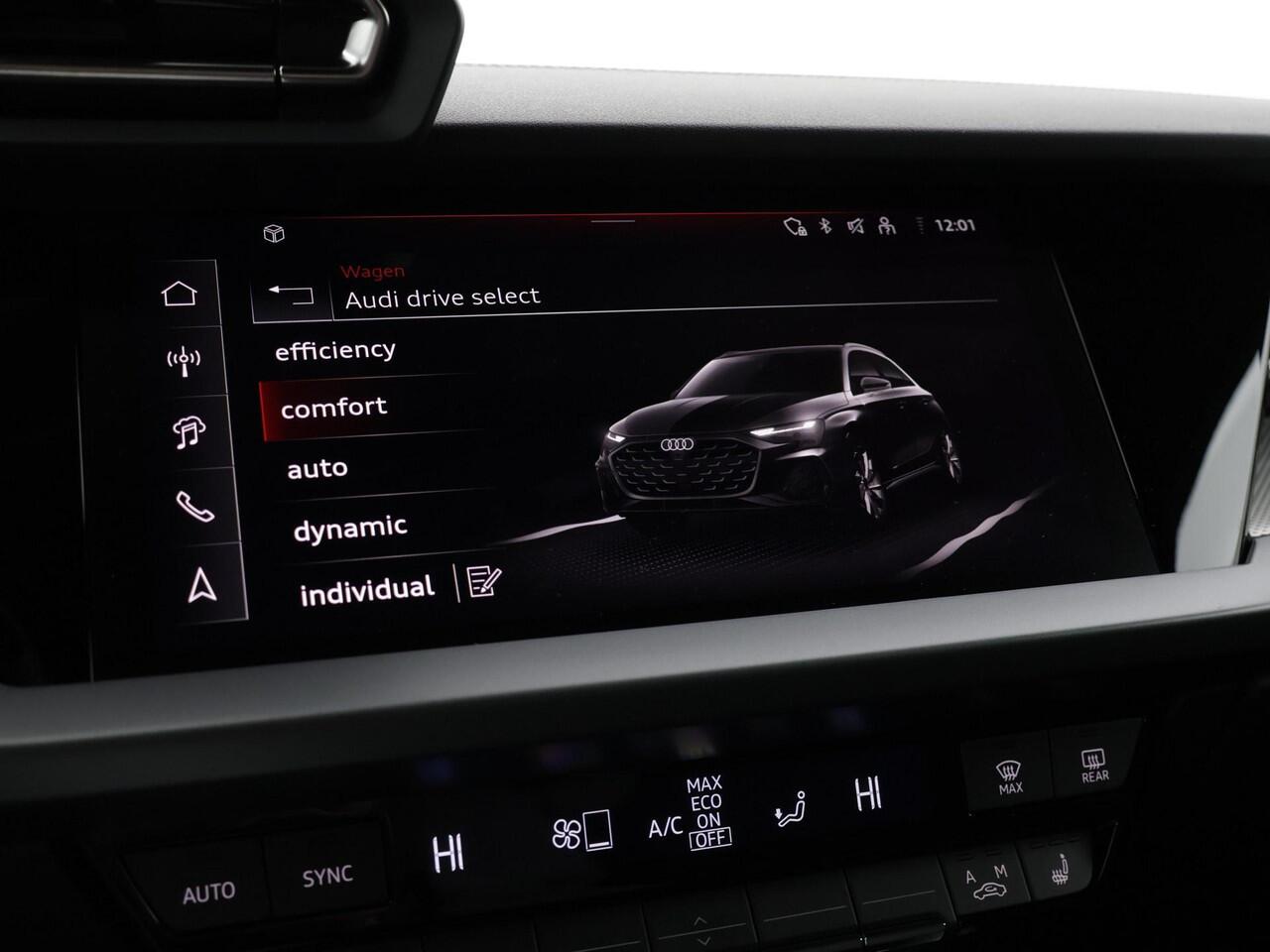 Audi A3 SPORTBACK 40 TFSIe 204pk S-tronic S edition · Camera · Apple/Android Car Play · Navigatie · Stoelverwarming · Zwart optiek · P-Sensoren · 17'' Inch · Garantie t/m 12-06-2029 of 100.000km