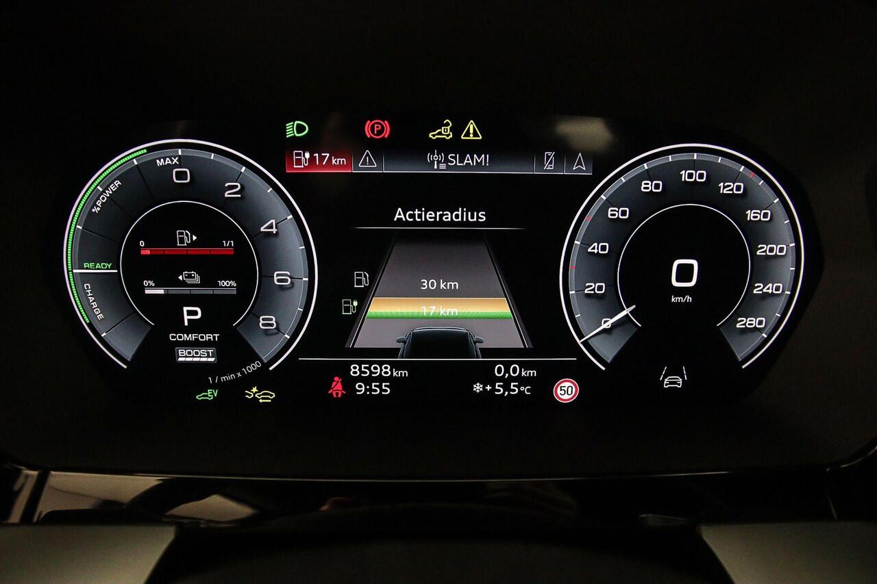 Audi A3 SPORTBACK 45 TFSI e S edition Competition | Carbon | Trekhaak | Achteruitrijcamera | Matrix-led | MMI plus | ACC | Sonos | Headup |