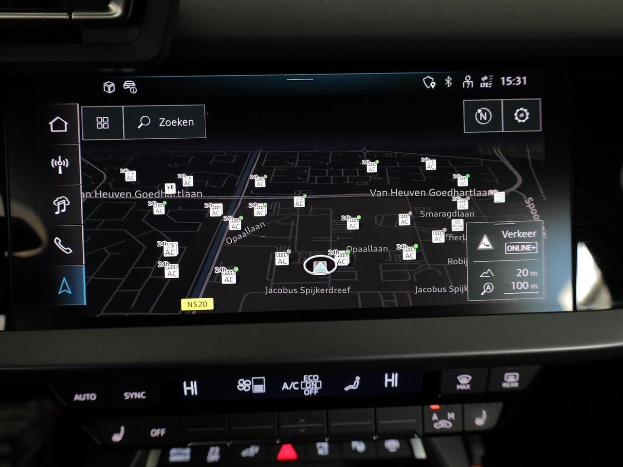 Audi A3 SPORTBACK 40 TFSI e S edition 204 pk S-tronic | Verlengde garantie | Navigatie | Parkeersensoren | Achteruitrijcamera | Adaptieve cruise control | S-Line |