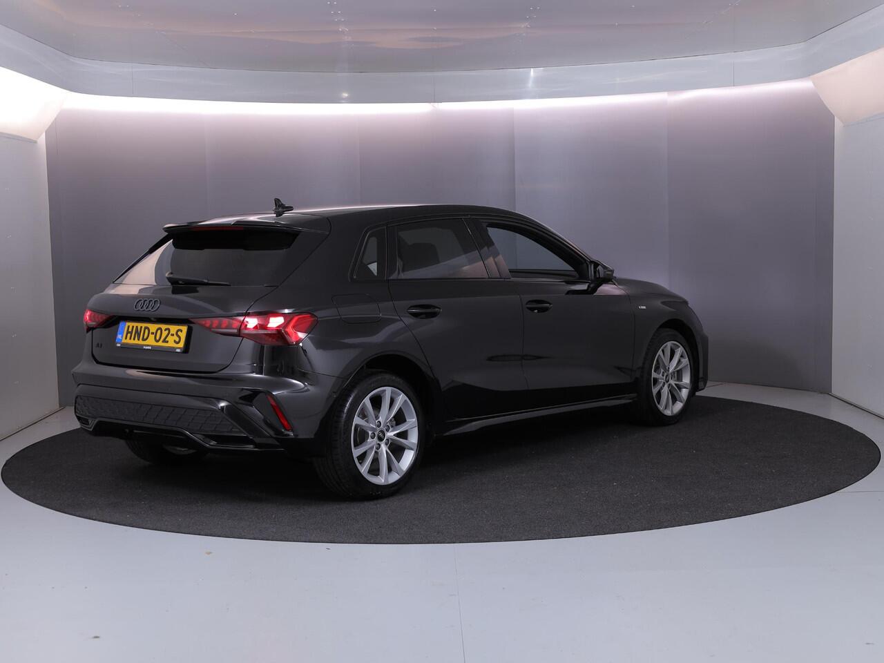 Audi A3 SPORTBACK 40 TFSI e S edition 204 pk S-tronic | Verlengde garantie | Navigatie | Parkeersensoren | Achteruitrijcamera | Adaptieve cruise control | S-Line |