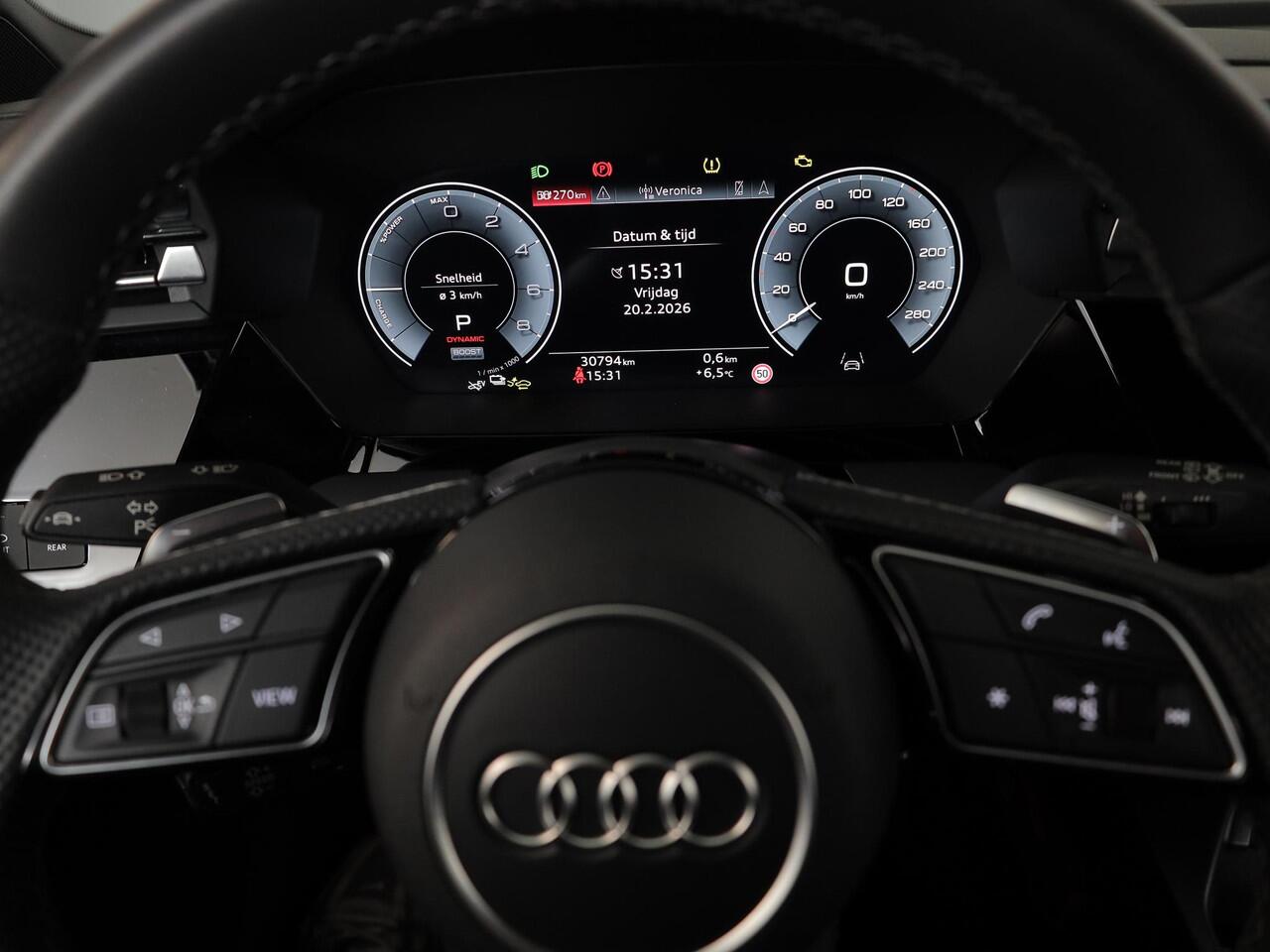 Audi A3 SPORTBACK 40 TFSI e S edition 204 pk S-tronic | Verlengde garantie | Navigatie | Parkeersensoren | Achteruitrijcamera | Adaptieve cruise control | S-Line |