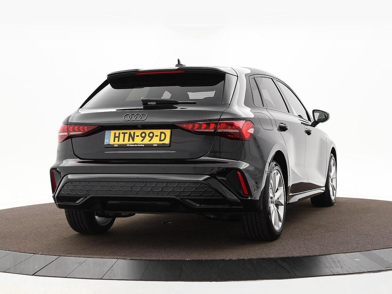 Audi A3 SPORTBACK 40 TFSIe 204pk S-tronic S edition · Camera · Apple/Android Car Play · Navigatie · Stoelverwarming · 17'' Inch · Garantie t/m 08-07-2029 of 100.000km