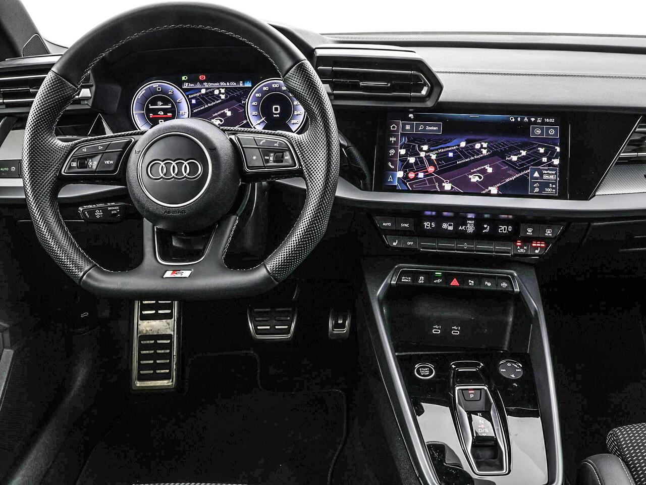 Audi A3 SPORTBACK 40 TFSIe 204pk S-tronic S edition · Camera · Apple/Android Car Play · Navigatie · Stoelverwarming · 17'' Inch · Garantie t/m 08-07-2029 of 100.000km