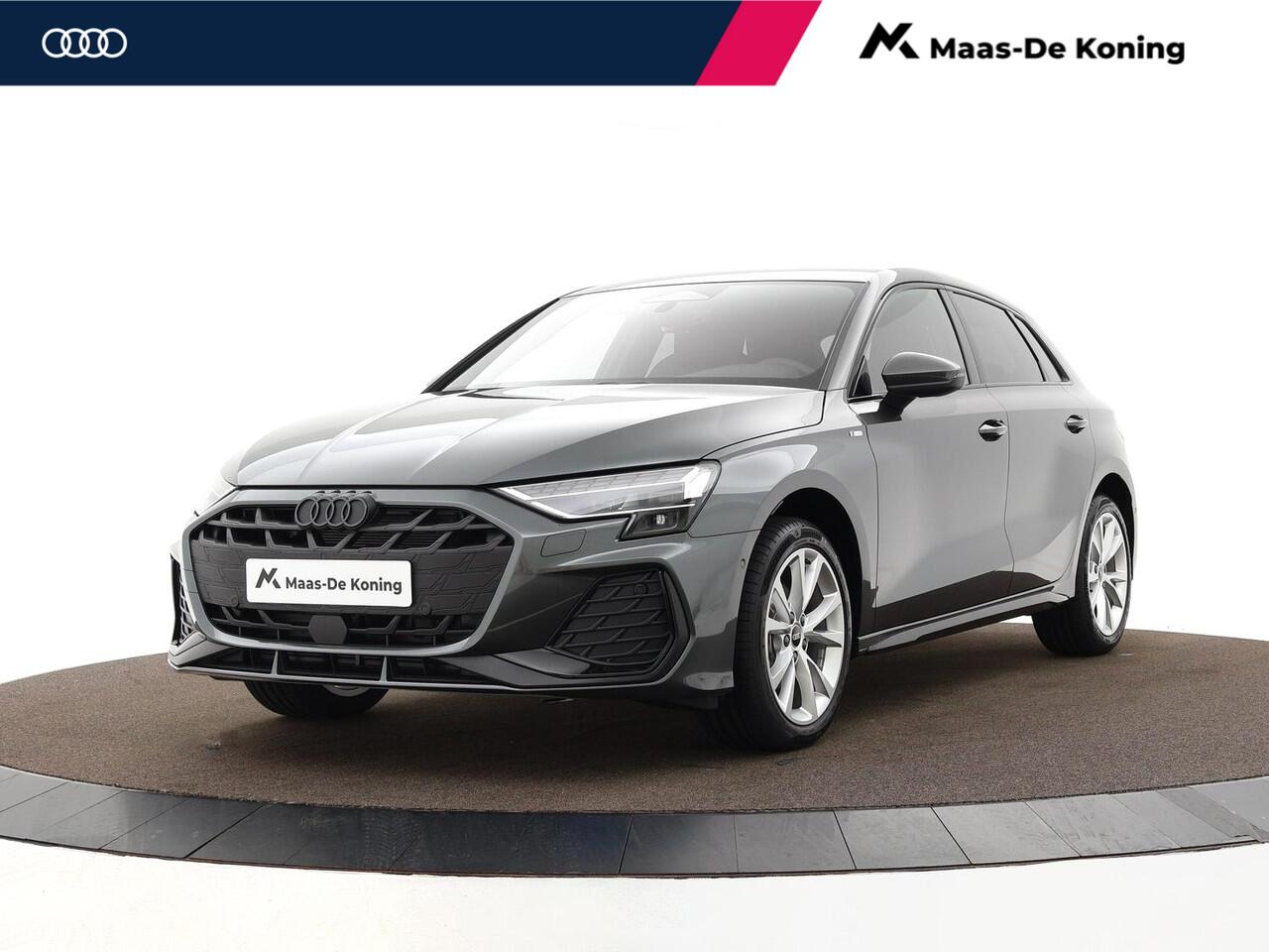 Audi A3 SPORTBACK 35 TFSI S edition 150 PK · Assis.pak Driving+Parking plus · Comfortpakket plus · Optiekpakket zwart plus