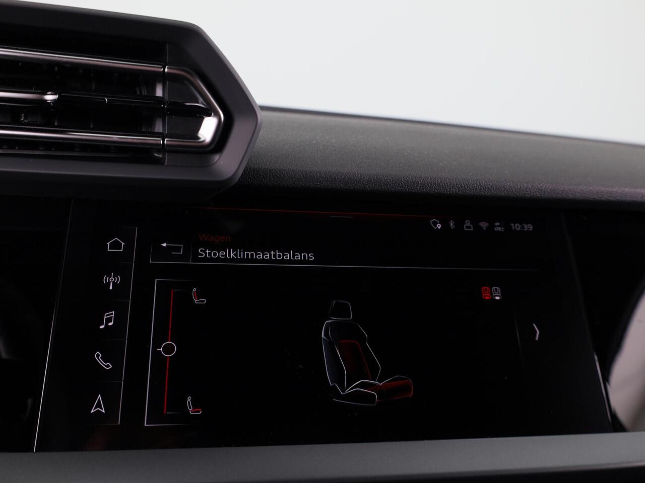 Audi A3 SPORTBACK 40 TFSI e Pro Line 204pk | 18 inch Lichtmetalen velgen | Parkeercamera| Navigatie via App | Stoelverwarming