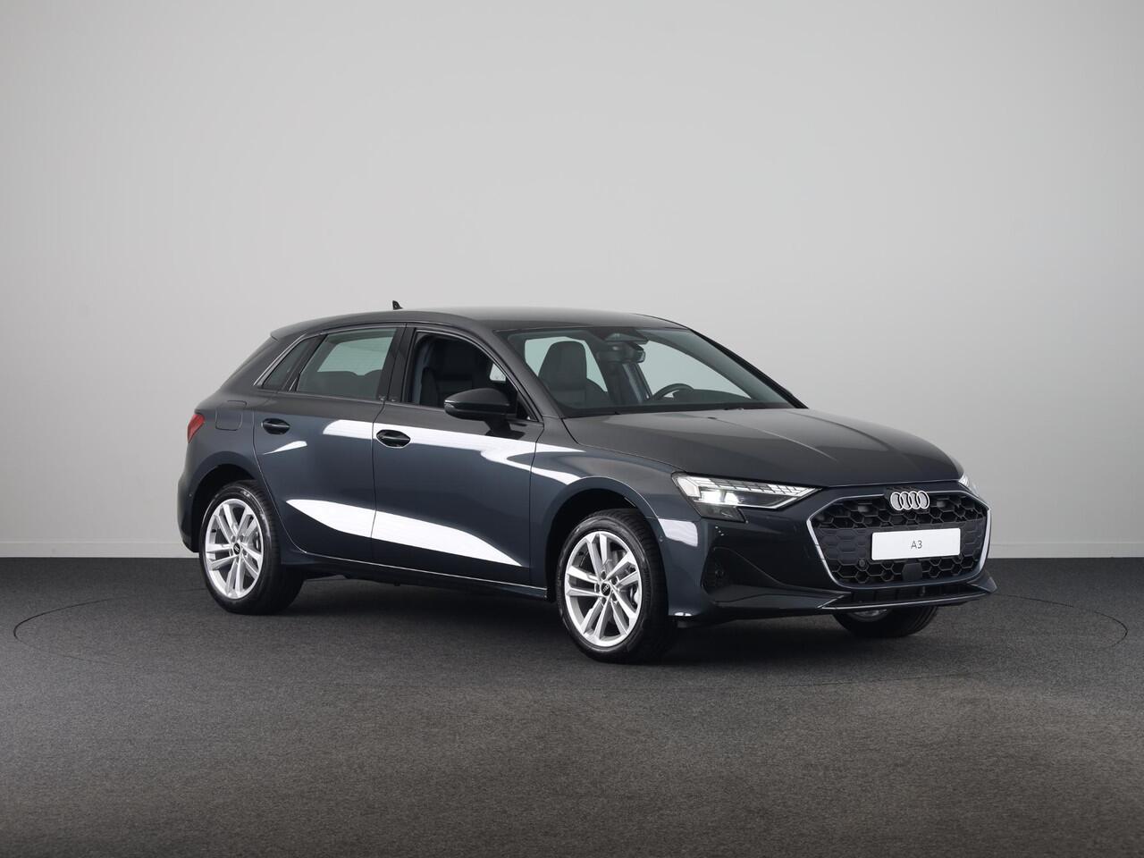 Audi A3 SPORTBACK Pro Line 40 TFSI e 204 pk | Assis.pak Driving+Parking plus | Led v+a, dyna. knipper. achter | Sportstoelen zwarte stof | Stoelverwarming voor |