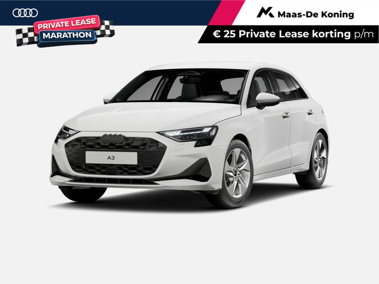 Audi A3 SPORTBACK 30 TFSI Advanced edition 116 PK · Optiekpakket zwart plus · Afgevlakt stuurwiel