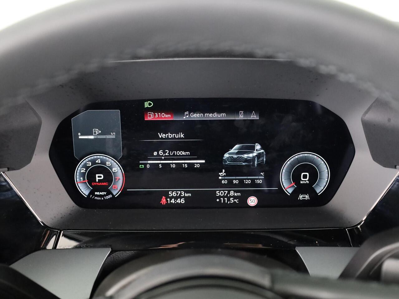 Audi A3 SPORTBACK 30 TFSI Advanced edition 115pk S-tronic | Navigatie via App | 19 inch Lichtmetalen velgen | Stoelverwarming | Parkeersensoren voor en achter