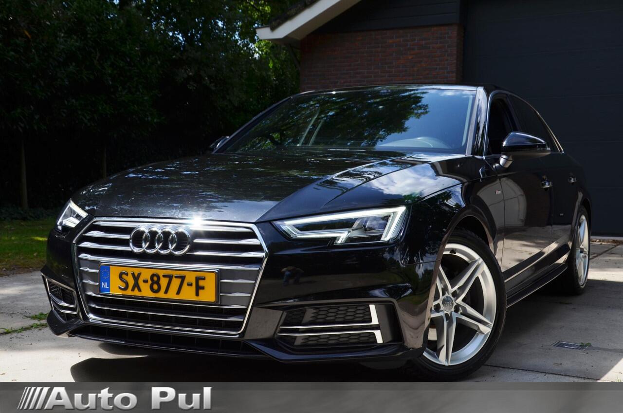Audi A4 Limousine 1.4 TFSI Sport S line edition Automaat/Navi/Pdc/Ecc/Led/Cr-Controle/Wegklapbare-Trekhaak/Privacy-Glass/18-Inch Lmv