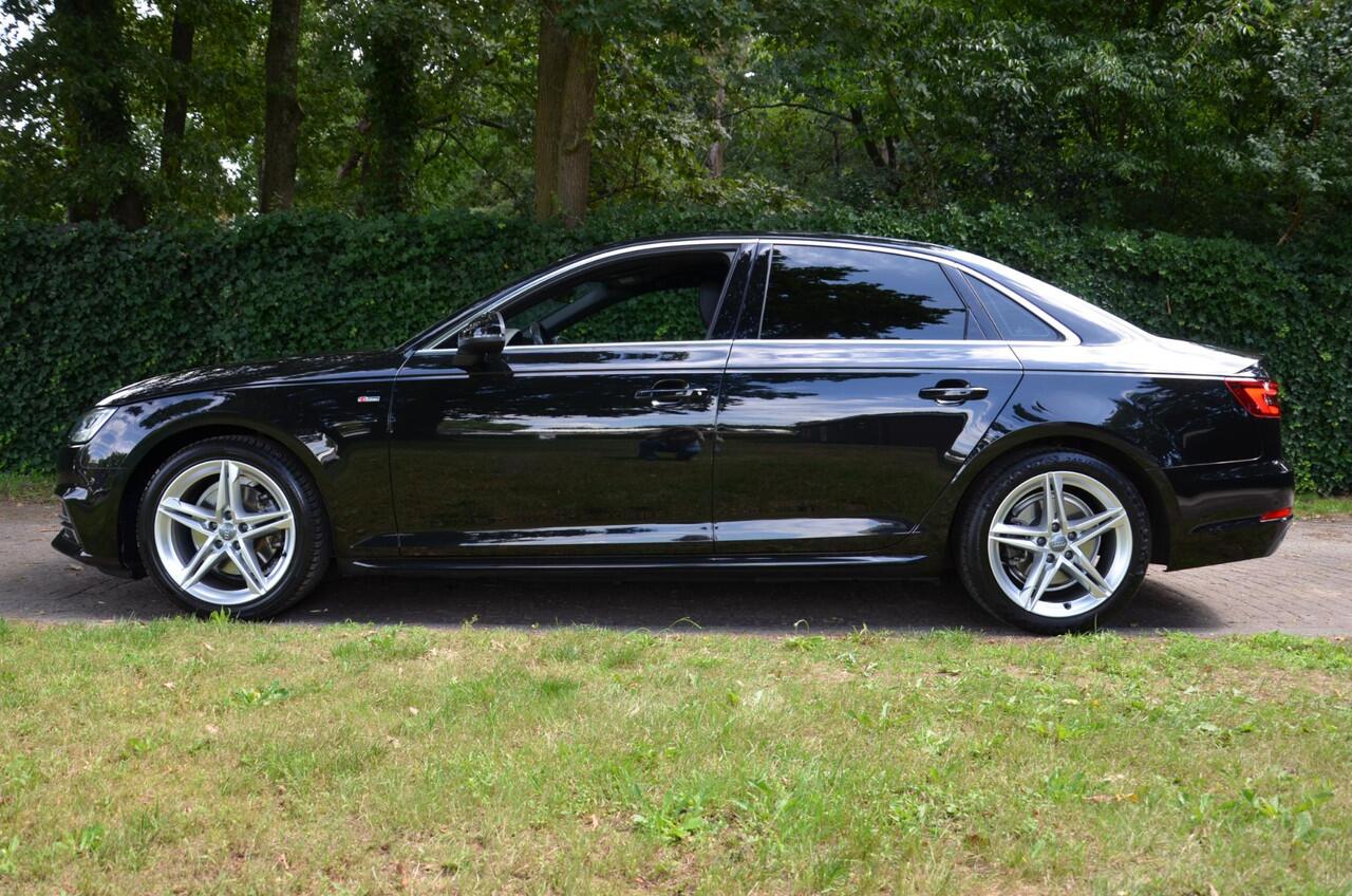 Audi A4 Limousine 1.4 TFSI Sport S line edition Automaat/Navi/Pdc/Ecc/Led/Cr-Controle/Wegklapbare-Trekhaak/Privacy-Glass/18-Inch Lmv