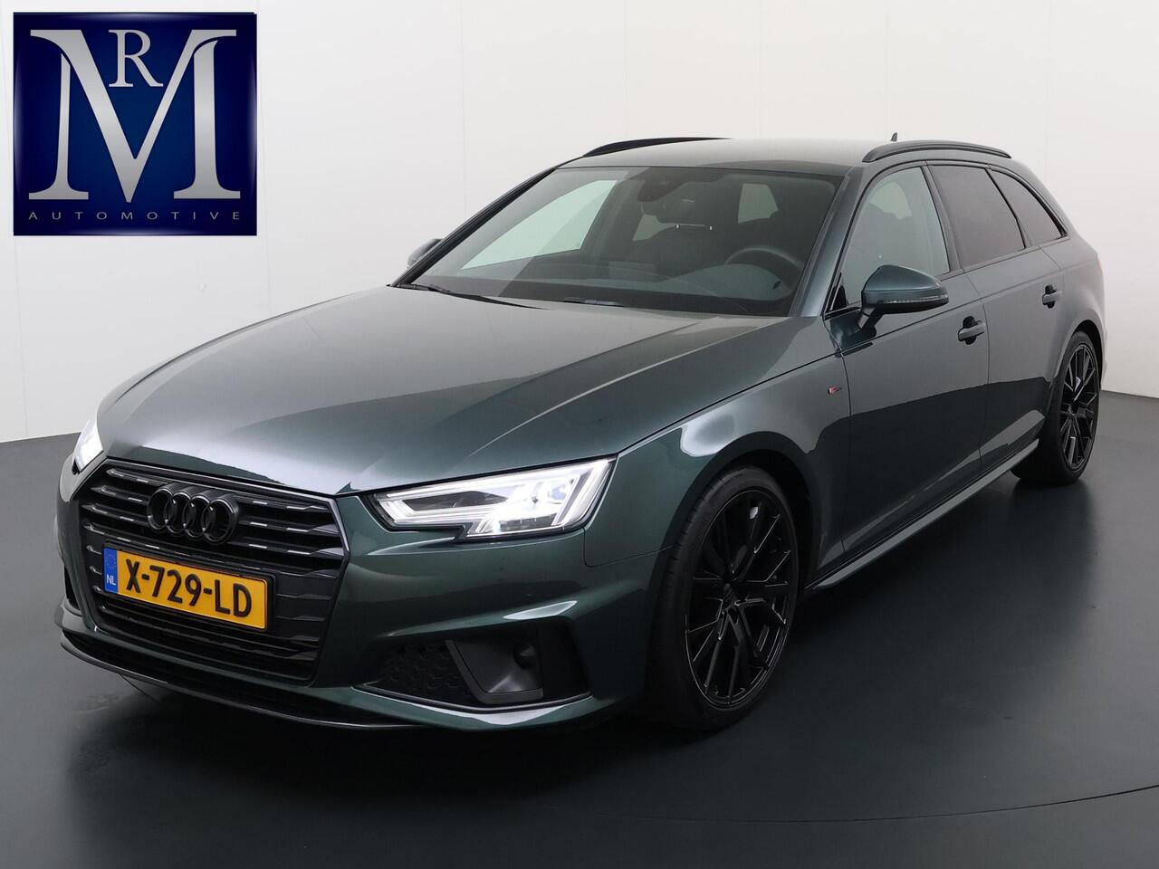 Audi A4 Avant 35 TFSI Sport S line black edition UNIEKE KLEUR| ELEK. TREKHAAK| ELEK. KLEP| S-LINE BINNEN- BUITEN | RIJKLAAR INCL. 12 MND BOVAG GARANTIE