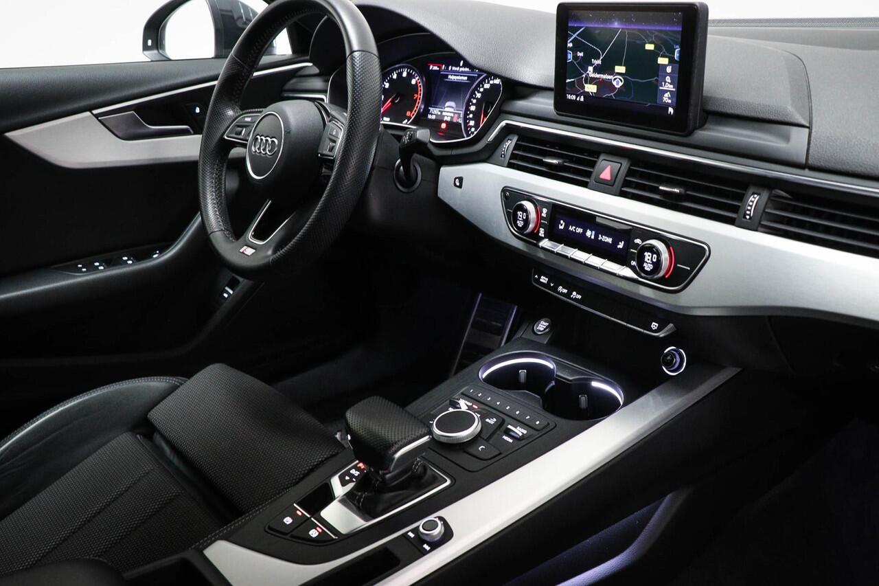 Audi A4 Limousine 1.4 TFSI Sport S-line edition | CLIMA | HALF LEDER | 19"