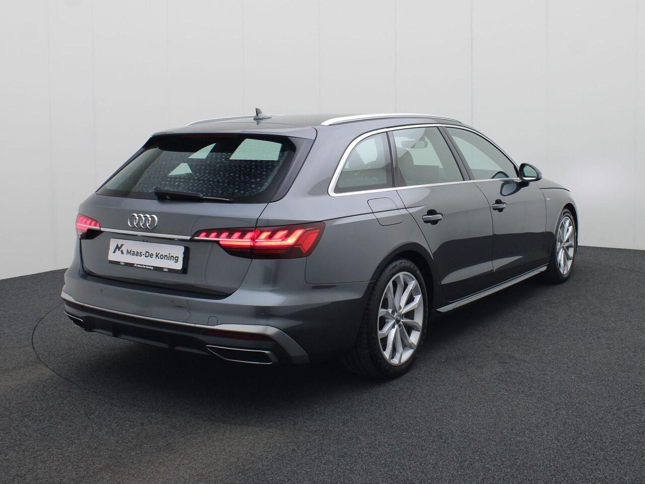 Audi A4 Avant 35 TFSI/150PK Launch edition Sport · S Line · Navigatie · Virtual Cockpit · Apple/Android Car Play · 18'' · Leder/stof ·