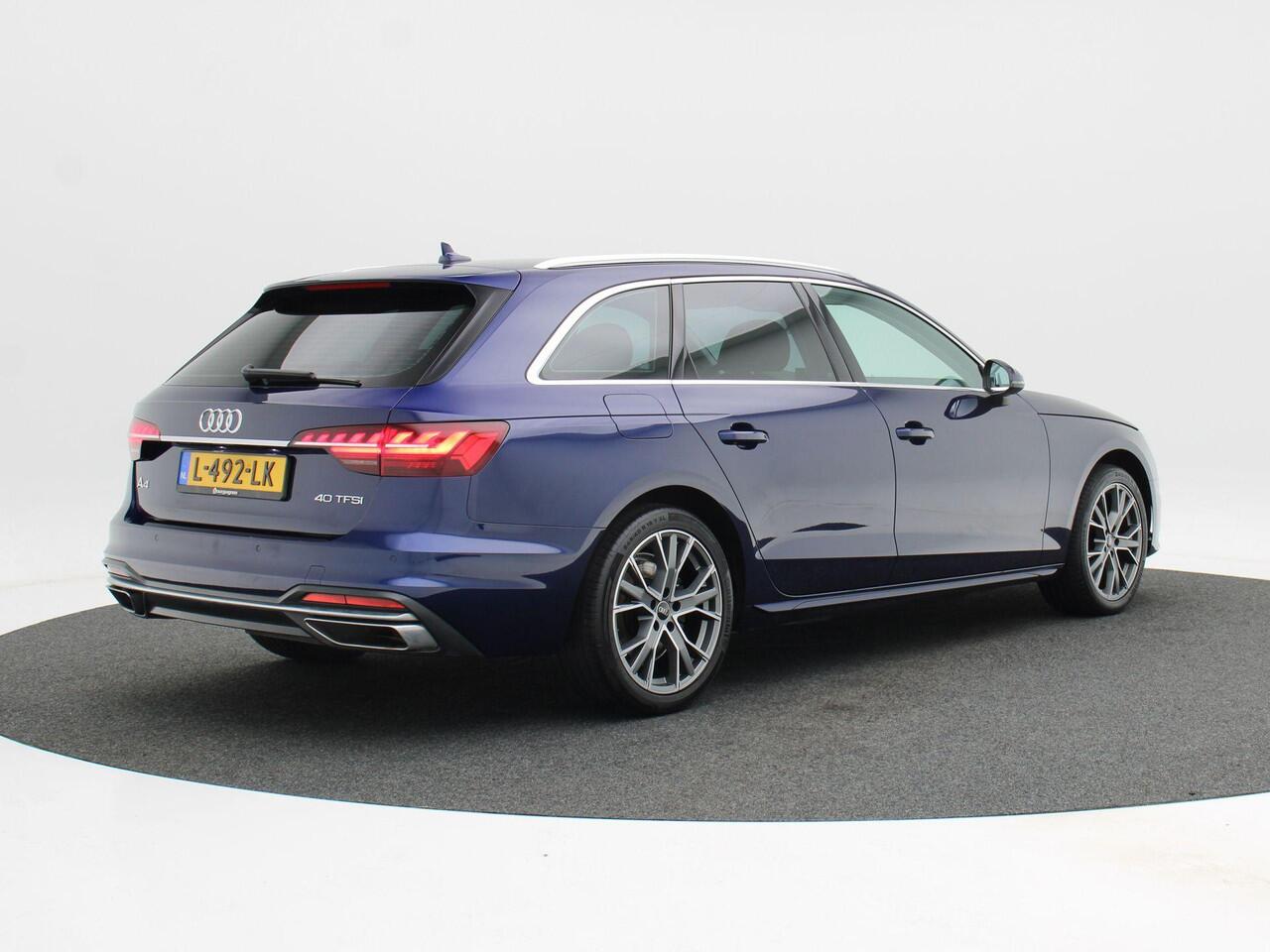 Audi A4 Avant 40 TFSi 190 Pk Automaat | Adaptive Cruise | Elektrische Achterklep | LED | Keyless | Climate Control | 18 Inch