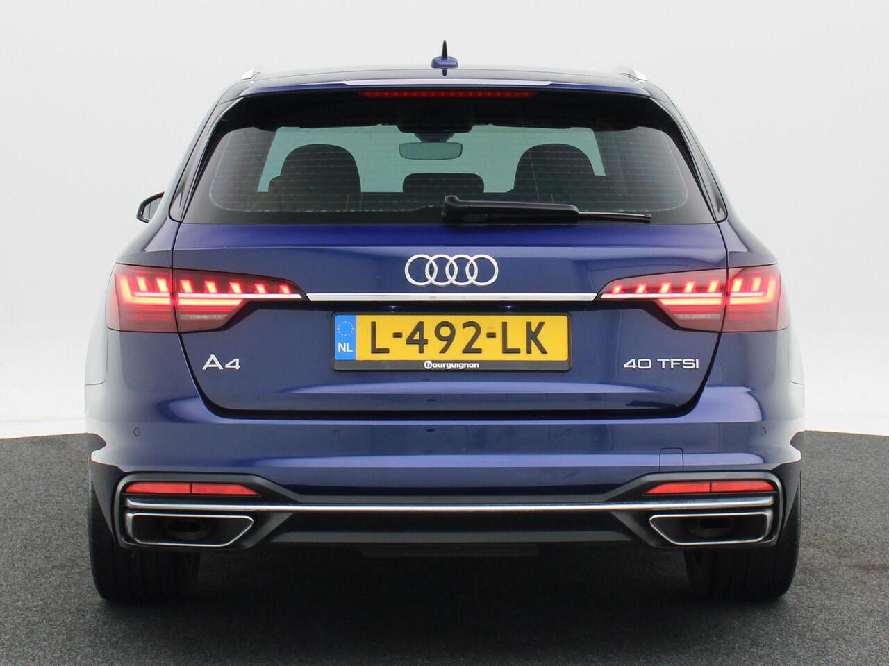 Audi A4 Avant 40 TFSi 190 Pk Automaat | Adaptive Cruise | Elektrische Achterklep | LED | Keyless | Climate Control | 18 Inch
