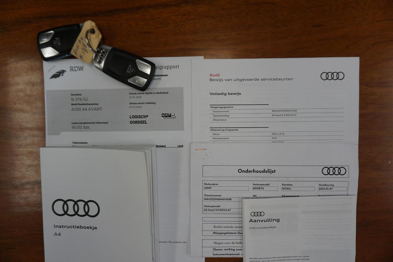 Audi A4 Avant 35 TFSI 150PK S-Tronic/Virtual Cockpit/Sportstoel /Dealeronderhouden