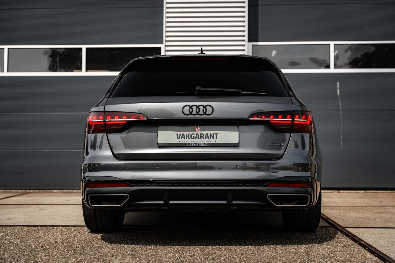 Audi A4 Avant 45 TFSI quattro S edition Competition |RS Zetels |Pano |360° |Massage |B&O |Head-up |Sfeer