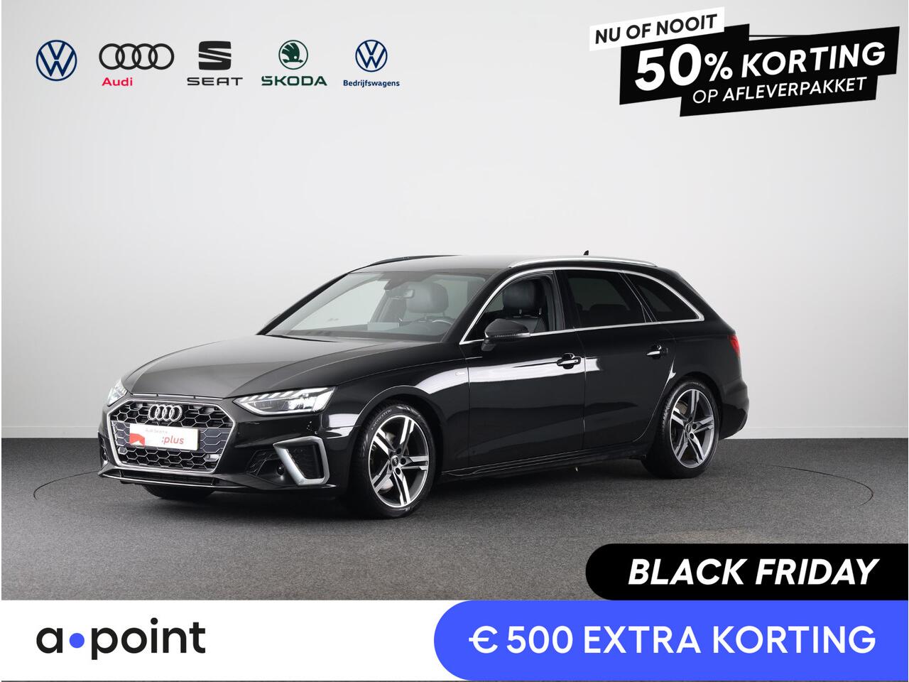 Audi A4 Avant 35 TFSI S-Line 150 pk Automaat (S-Tronic) | Verlengde garantie | Navigatie | Parkeersensoren achter | Autom. airco (3 zones) | S-Line